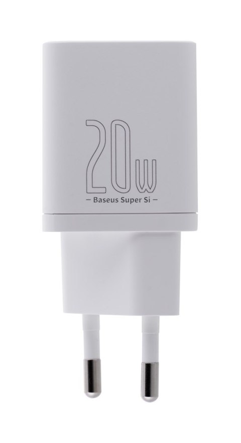 BASEUS ŁADOWARKA SIECIOWA SUPER SI 20W (BIAŁA)