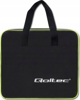 Qoltec Mobilna ładowarka do samochodu elektrycznego EV z regulacją 2w1 Typ2 SCHUKO 3.5kW 230V LCD Przenośna Wallbox 5m