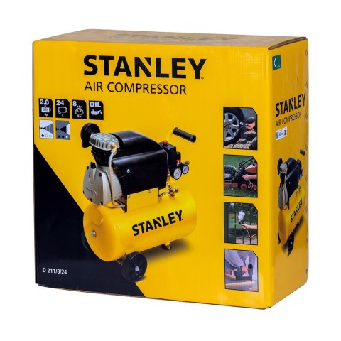 Sprężarka olejowa 1500W FCCC404STN005 STANLEY (WYPRZEDAŻ) Sprężarka olejowa 1500W FCCC404STN005 STANLEY (WYPRZEDAŻ)