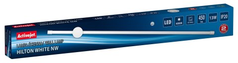 Lampa ścienna LED Activejet AJE-HILTON White NW