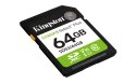 KINGSTON SDXC 64GB Canvas Select Plus Gen3 100MB/s