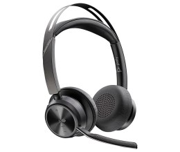 Słuchawki Poly Voyager Focus 2-M USB-C-C Headset USB-C/A Adapter Charging Stand No localization Retail Packaging