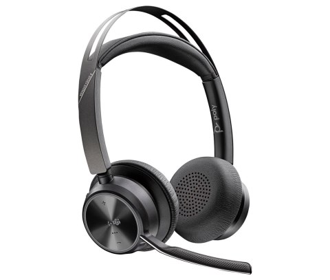 Słuchawki Poly Voyager Focus 2-M USB-C-C Headset USB-C/A Adapter Charging Stand No localization Retail Packaging