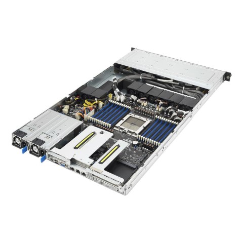 Platforma Asus Rack (1U) RS501A-E12-RS12U AMD Epyc 9005/9004 (12x NVMe/SATA HS, 2xM.2, 2x1Gbe, IPMI, 1+1 1600W)