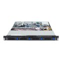 Platforma Gigabyte Rack (1U) R123-X00-AA01 Intel E-24XX (4x 3,5" SATA HS, 1xM.2, 2x1Gbe, IPMI, 1x400W)