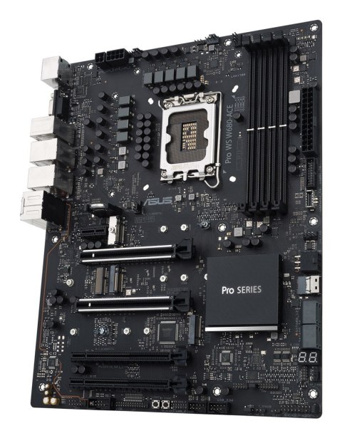 Płyta ASUS Pro WS W680-ACE W680 (LGA 1700) ATX motherboard, 2x PCIe 5.0, 3x PCIe 4.0, 3x PCIe 4.0 M.2 slots, 2x USB 3.2 Gen 2, 4