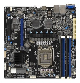 Płyta Serwerowa ASUS P12R-M LGA-1200,C252, 4*DIMM, 1*PCIe x8 slot, 1*PCIe 16 slot, 6*SATA ports, 1*M2, 2 x Intel® I210AT + 1 x M