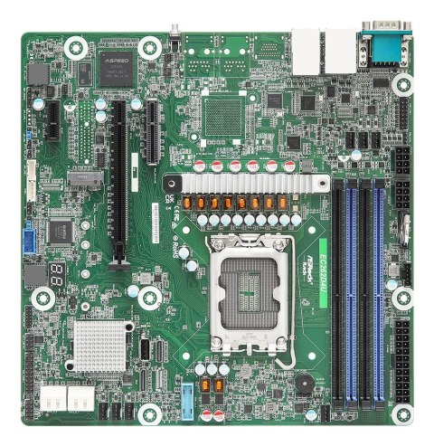 Płyta główna AsRock EC262D4U 1x LGA1700 Intel Xeon E-2400 C262 (4x DIMM, 8x SATA, 2xOCulink, 1xM.2, 2x1Gbe, IPMI, mATX)