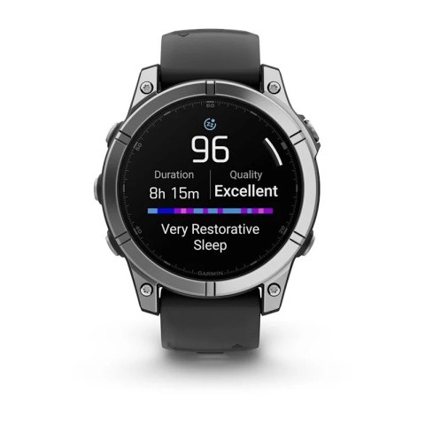 Zegarek sportowy Garmin Fenix E AMOLED 47mm Stainless Steel Zegarek sportowy Garmin Fenix E AMOLED 47mm Stainless Steel