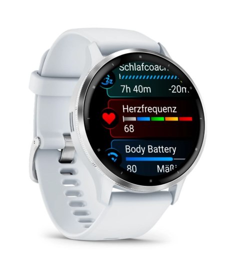 Zegarek sportowy Garmin Venu 3 AMOLED 45mm Biały Zegarek sportowy Garmin Venu 3 AMOLED 45mm Biały
