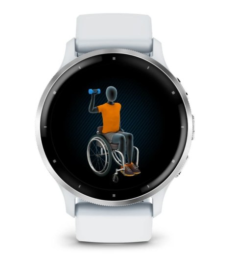 Zegarek sportowy Garmin Venu 3 AMOLED 45mm Biały Zegarek sportowy Garmin Venu 3 AMOLED 45mm Biały