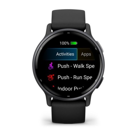 Zegarek sportowy Garmin Vivoactive 5 AMOLED 42mm Czarny Zegarek sportowy Garmin Vivoactive 5 AMOLED 42mm Czarny