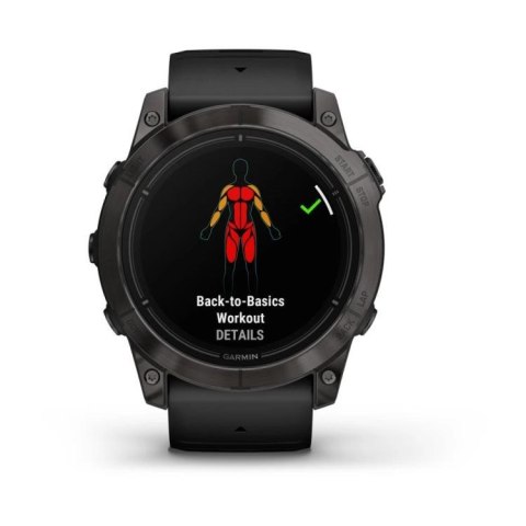 Zegarek sportowy Garmin Epix Pro Gen 2 Sapphire AMOLED 51mm Czarny