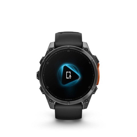 Zegarek sportowy Garmin Fenix 8 AMOLED 47mm Czarny Zegarek sportowy Garmin Fenix 8 AMOLED 47mm Czarny
