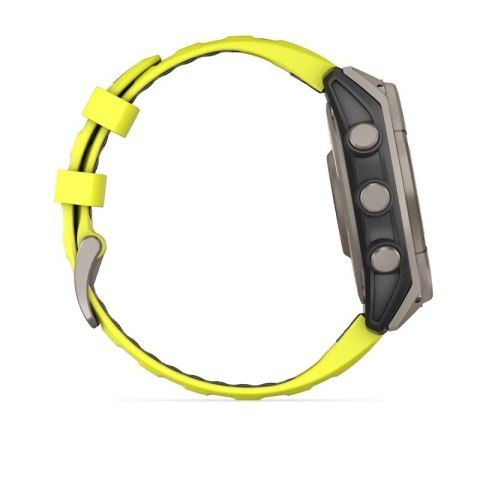 Zegarek sportowy Garmin Fenix 8 Solar Sapphire AMOLED 47mm Tytanowy Zegarek sportowy Garmin Fenix 8 Solar Sapphire AMOLED 47mm Tytanowy