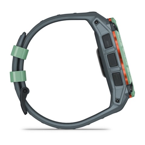 Zegarek sportowy Garmin Instinct 3 AMOLED 50mm Neotropic Twilight Zielony Zegarek sportowy Garmin Instinct 3 AMOLED 50mm Neotropic Twilight Zielony