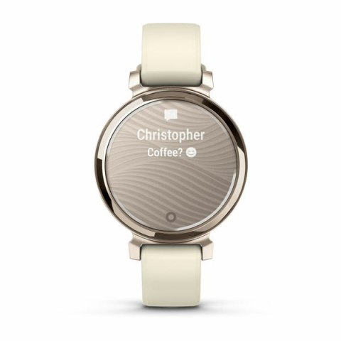 Zegarek sportowy Garmin Lily 2 35mm Cream Gold Coconut Zegarek sportowy Garmin Lily 2 35mm Cream Gold Coconut