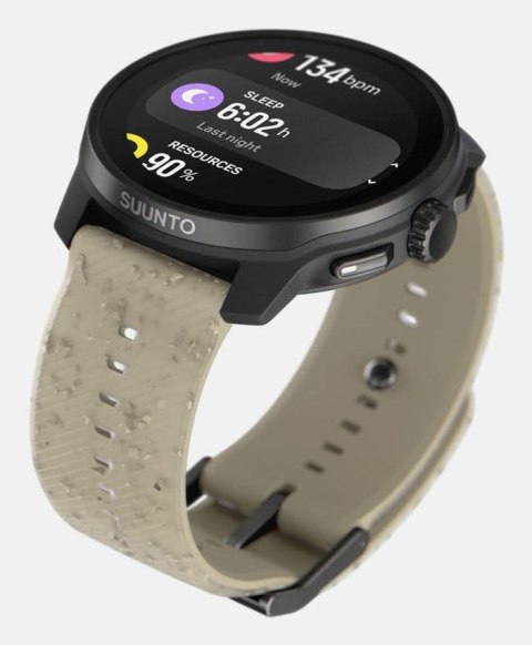 Zegarek sportowy Suunto Race S Gravel Gray AMOLED 45mm Czarny Zegarek sportowy Suunto Race S Gravel Gray AMOLED 45mm Czarny