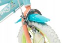 Rower dziecięcy TOIMSA Bluey 12" Błękitno-limonkowy