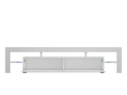 Szafka RTV TORO 200 szary/ biały połysk