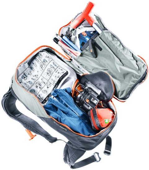 Plecak lawinowy Deuter Alproof Lite 22L - tin/black Plecak lawinowy Deuter Alproof Lite 22L - tin/black