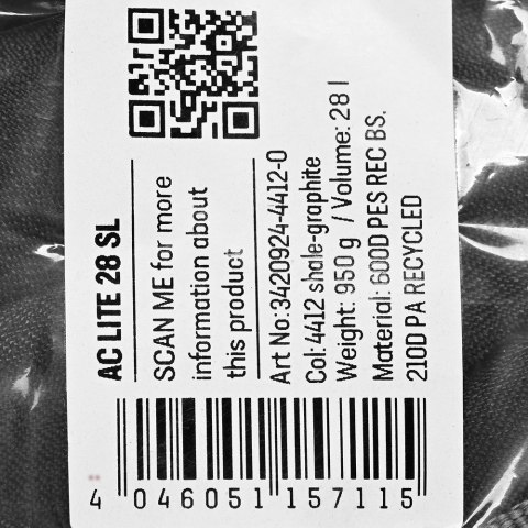 Plecak turystyczny Deuter AC Lite 28 SL shale-graphite Plecak turystyczny Deuter AC Lite 28 SL shale-graphite