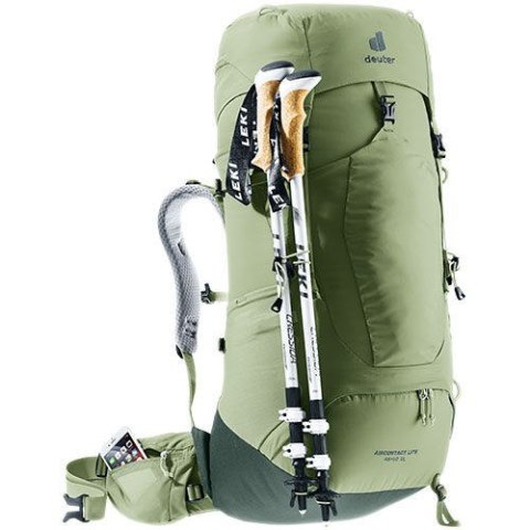 Plecak turystyczny Deuter Aircontact Lite 45 + 10 SL grove-ivy
