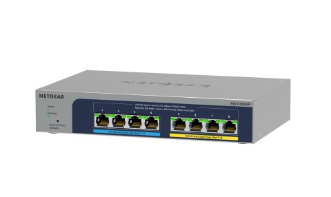 Switch Netgear MS108EUP-100EUS 8p PoE 230W (PoE+: 4p PoE++: 4p) Unmanaged Multigigabit