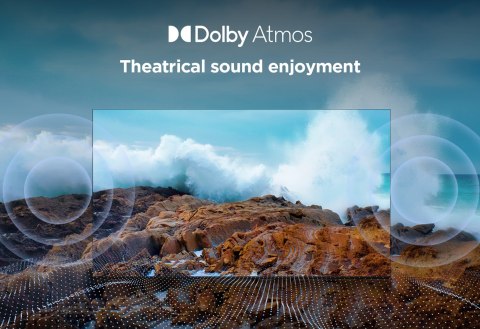 Telewizor TCL 55V6C DLED 55'' 4K Ultra HD Google TV Dolby Atmos DVB-T2 Metaliczny