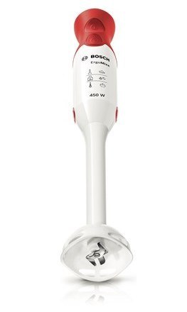 Blender ręczny BOSCH MSM64010 (450W; kolor biały, kolor czerwony)