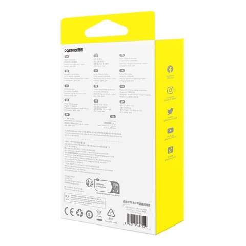 Kabel Baseus Flash 2 USB-USB C 100w 2m (czarny)