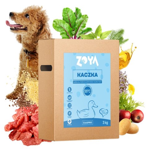 ZOYA COLDPRO Kaczka sucha karma dla psa 3kg