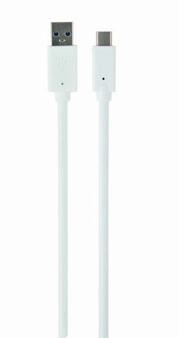 Kabel GEMBIRD CCP-USB3-AMCM-6-W (USB 3.0 M - USB typu C M; 1,8m; kolor biały)