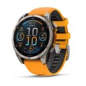 Zegarek sportowy Garmin Fenix 8 Sapphire Titan AMOLED 47mm Grafitowy