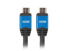 Kabel Lanberg Premium CA-HDMI-20CU-0030-BL (HDMI M - HDMI M; 3m; kolor czarny)