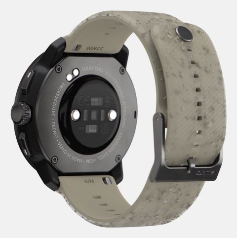 Zegarek sportowy Suunto Race S Gravel Gray AMOLED 45mm Czarny Zegarek sportowy Suunto Race S Gravel Gray AMOLED 45mm Czarny