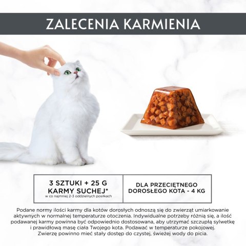 PURINA GOURMET REVELATIONS Łosoś w galaretce 2X57g