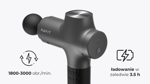 Masażer ręczny pistoletowy Havit MG1503 Masażer ręczny pistoletowy Havit MG1503