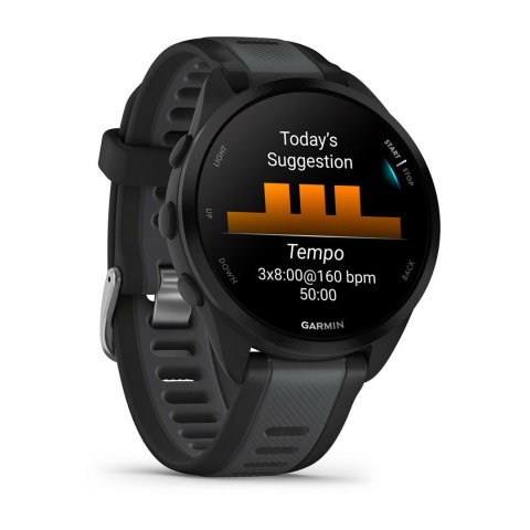 Zegarek Garmin Forerunner 165 Music, Black/Slate Grey Zegarek Garmin Forerunner 165 Music, Black/Slate Grey