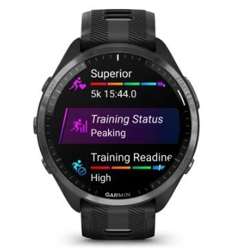 Zegarek Garmin Forerunner 965 47mm Czarny Zegarek Garmin Forerunner 965 47mm Czarny