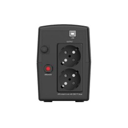 INFOSEC ZASILACZ AWARYJNY UPS X1+ 1000, 1000VA, 500W, 2X FR/SCHUKO