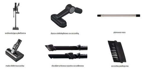 Odkurzacz bezprzewodowy pionowy Hitachi PV-XH2MCGCEU 2 w 1 Champagne Gold-170AW (WYPRZEDAŻ)