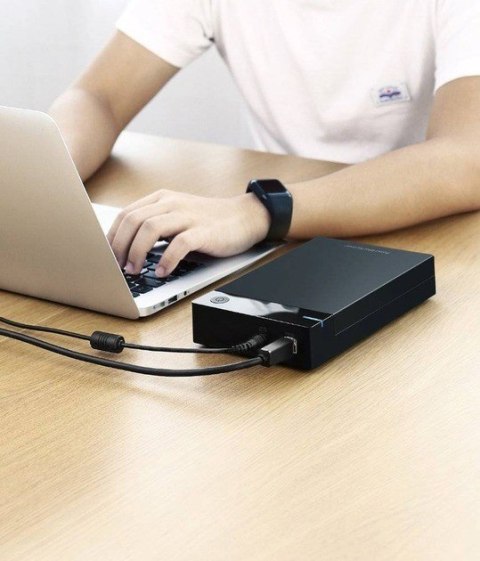 Ugreen Obudowa na dysk SATA 3,5'' HDD; USB 3.0 (czarny) Ugreen Obudowa na dysk SATA 3,5'' HDD; USB 3.0 (czarny)