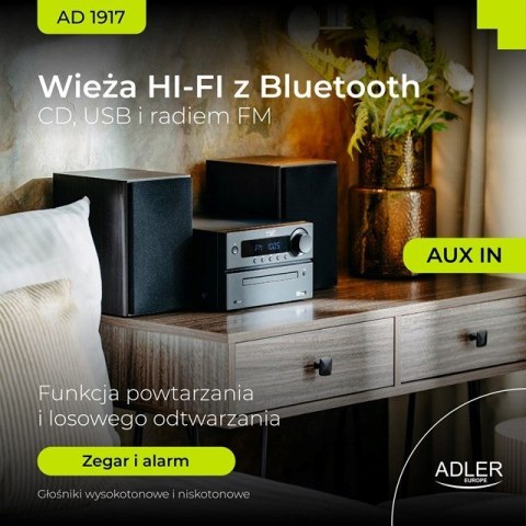 Wieża bluetooth ADLER AD 1917 Wieża bluetooth ADLER AD 1917