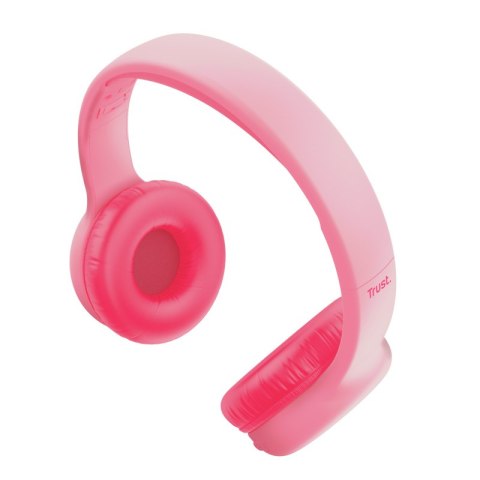 Słuchawki TRUST Nouna Wireless Kids pink Słuchawki TRUST Nouna Wireless Kids pink