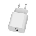 GEMBIRD UNIWERSALNA ŁADOWARKA SIECIOWA USB-A, BIAŁA