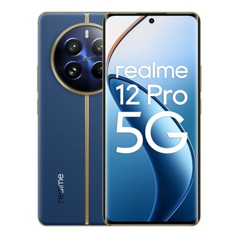 Smartfon realme 12 Pro 5G 12/256GB Niebieski (WYPRZEDAŻ) Smartfon realme 12 Pro 5G 12/256GB Niebieski (WYPRZEDAŻ)