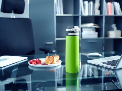 Kubek termiczny Flip 600 ml, kiwi 3277 LEIFHEIT