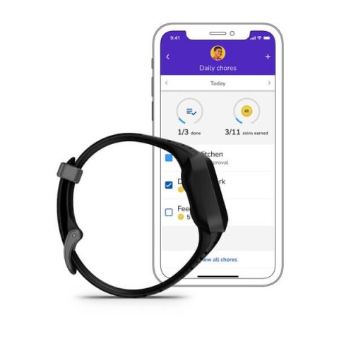 Smartwatch Garmin Vivofit JR 3 Black Cosmic (010-02441-03) Smartwatch Garmin Vivofit JR 3 Black Cosmic (010-02441-03)