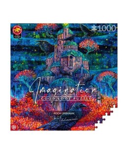 Puzzle Good Loot Imagination: Roch Urbaniak Twierdza Pani Kruków / Raven Queen's Fortress 1000 elementów
